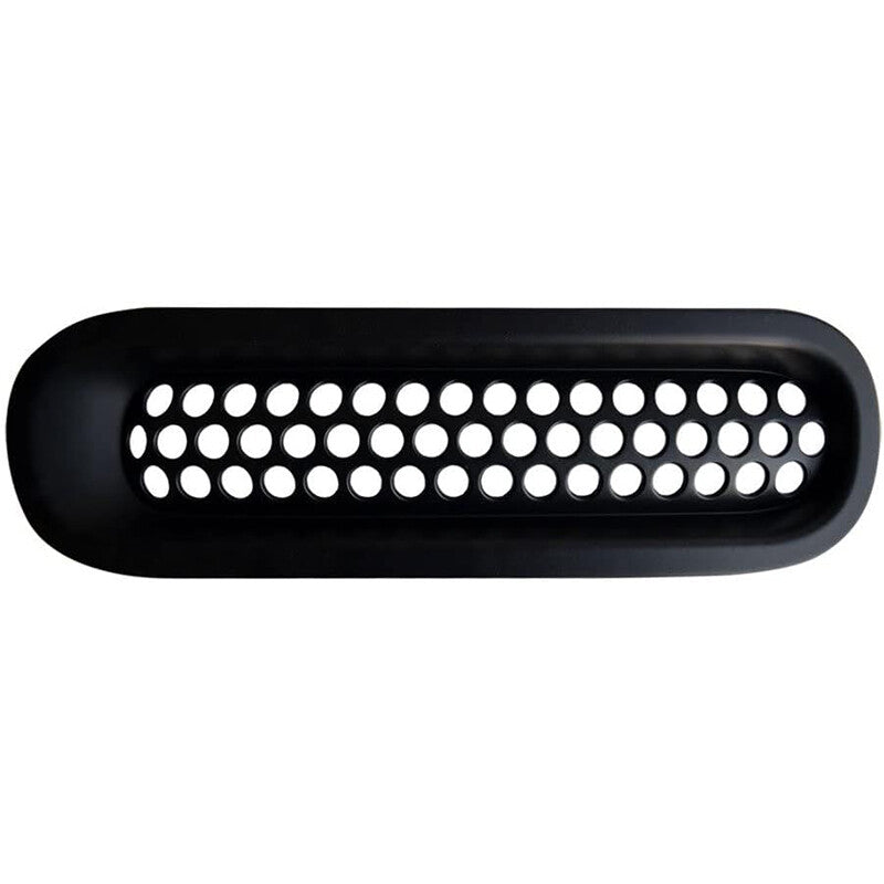 7-Piece Matte Black Front Grille Grille Insert Kit for Jeep for Wrangler 2007-2015