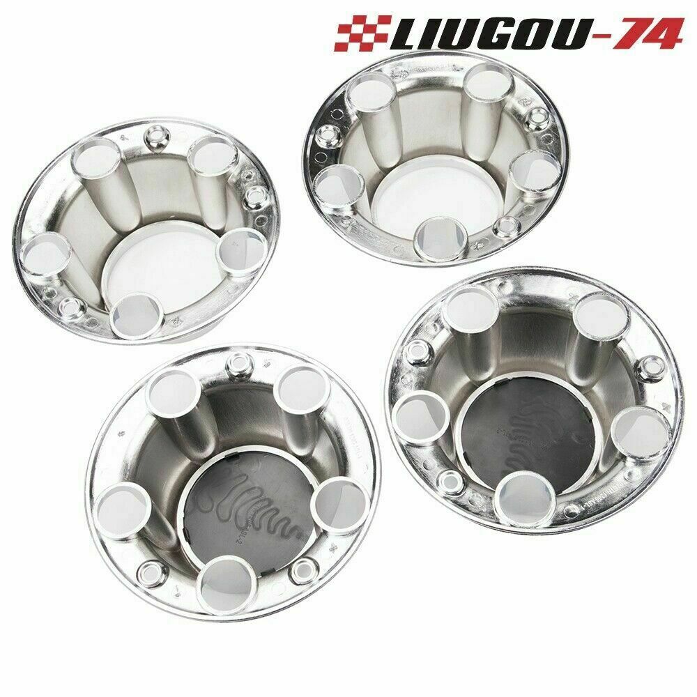 Fits 1980-96 BRONCO for FORD F-150/F150 Van Wheel Hub 4x4 Center Cap Set with 2 Open-Type