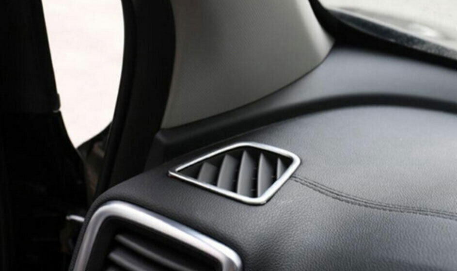 Car Instrument LR Air Outlet Vent Trim for Kia Sportage 2017-2020 Matte Silver