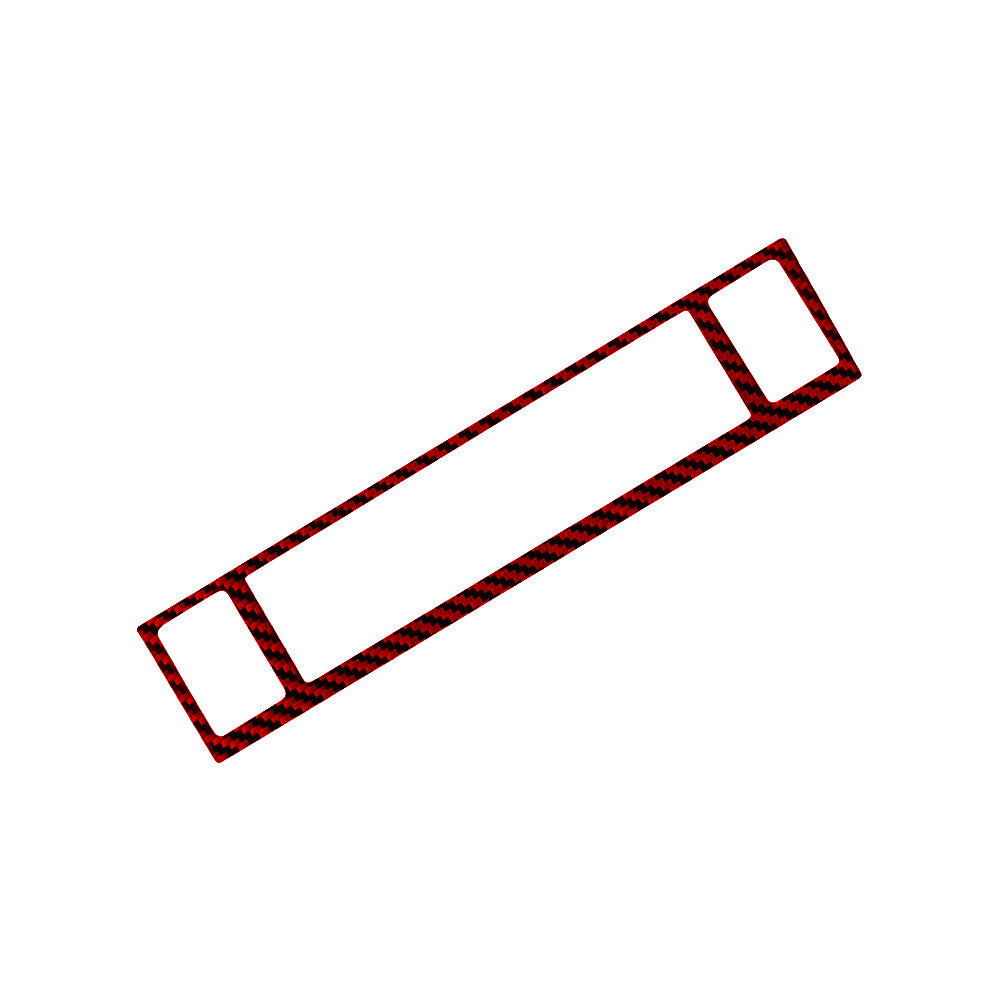 Red Carbon Fiber Heated Seats Button Trim for Honda Ridgeline 2017-2020 Type B