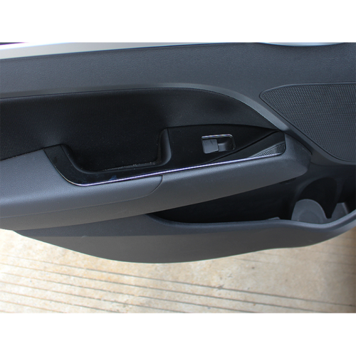 for Hyundai for Elantra 2017-2020 Black Window Lift Switch Button Panel Trim S.Steel