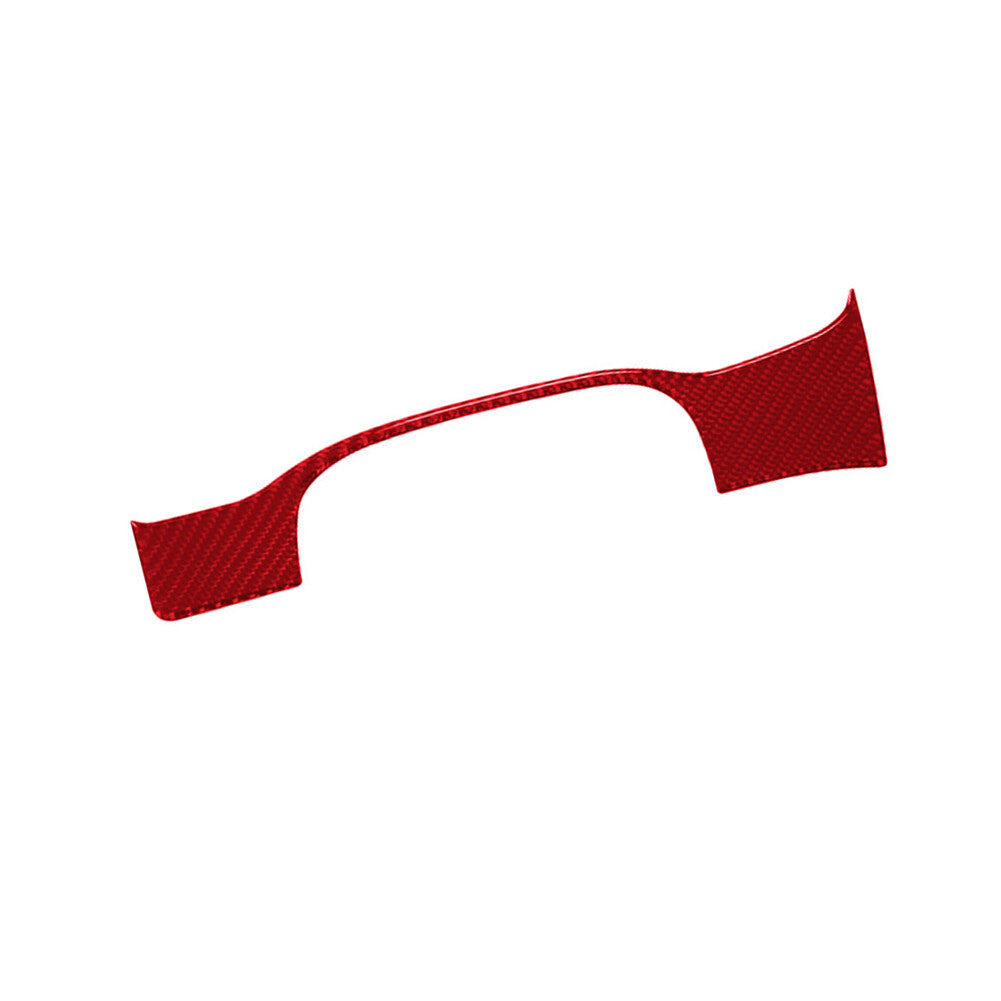 Red Carbon Fiber Below Speedometer Cover Trim For Colorado 2004-12/ for Canyon 05-12