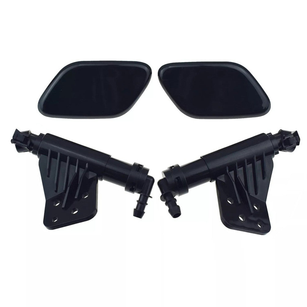 For Sportage IV KX5 2016-2019 Left+Right Headlight Washer Nozzle Cover Cap Set