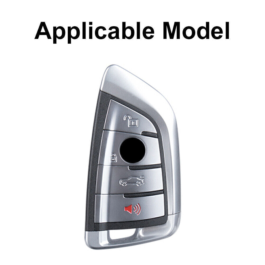 Carbon Fiber Key Fob Case Cover for BMW X1 X2 X3 X4 X5 X6 F15 F16 F48 G30 Black