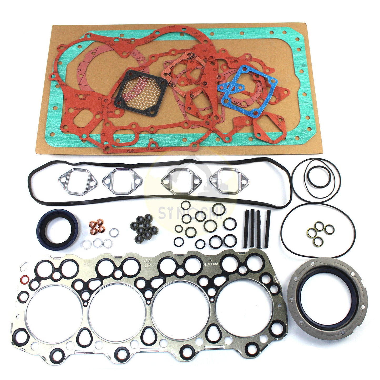 NEW 4D34 4D34T Engine Rebuild Gasket Kit for Mitsubishi Canter FE FG Trucks US