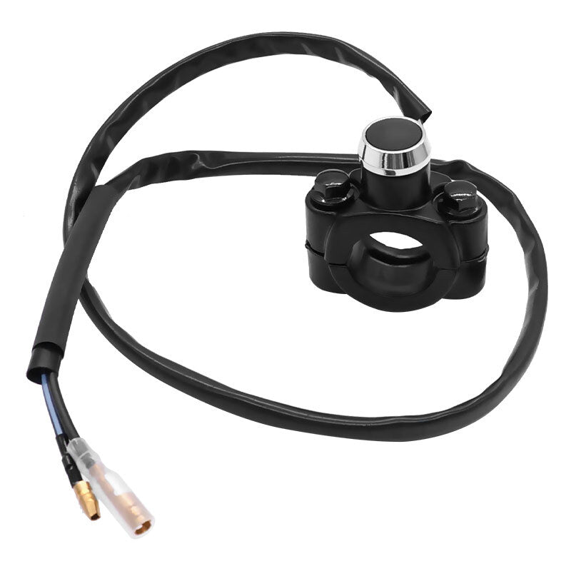 Motorcycle 7/8 Handlebar ATV Kill Switch ON OFF Push Button Headlight Fog Spot