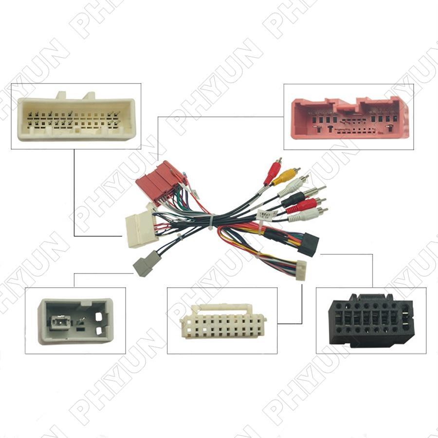 Car 16pin Stereo Radio Wiring Harness Cable W/Canbus Box for Mazda3 / Axela /CX-4