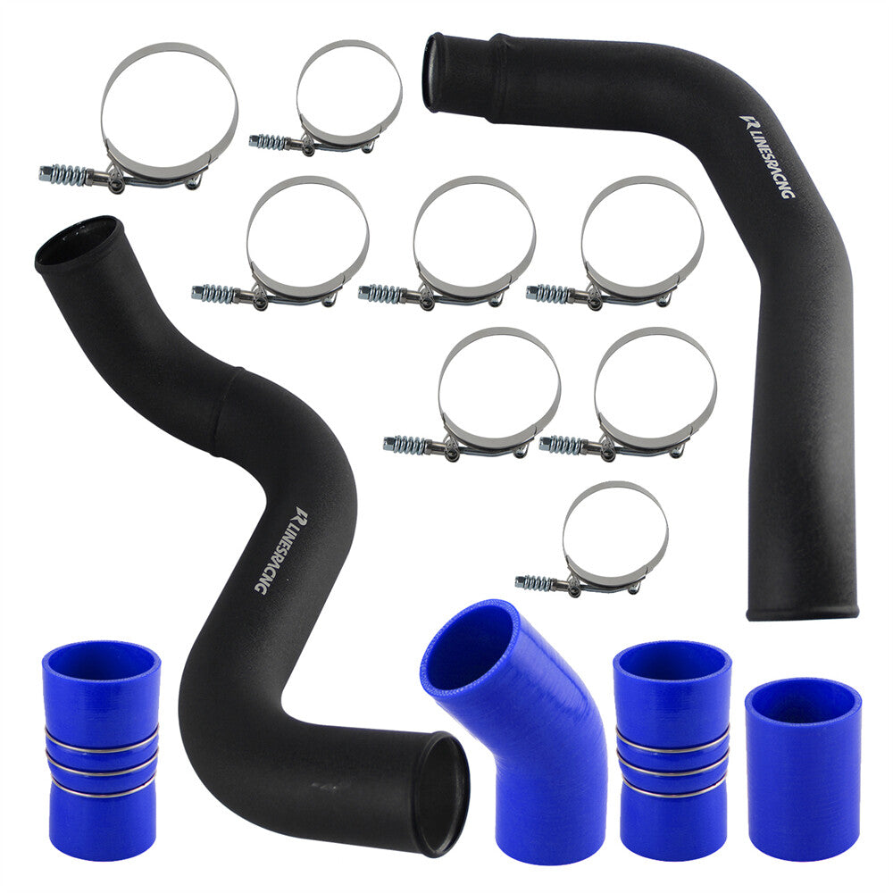 Intercooler Pipe Boot Kit For 03-07 for Ford 6.0L Diesel Turbo Blue