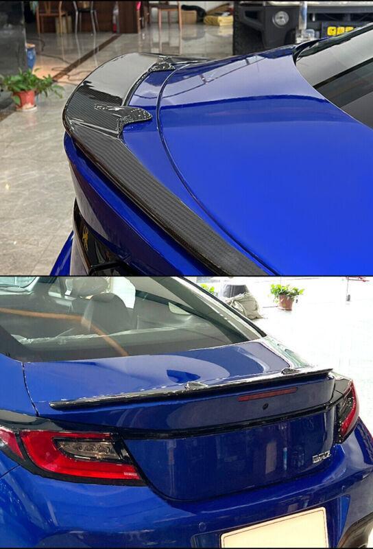 carbon fiber trunk boiler wing suitable for Toyota GR86 and for Subaru BRZ 2022-2024.