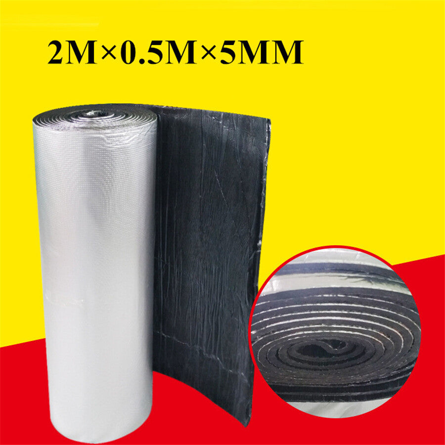 Sound Deadener Heat Shield Car Firewall Hood Floor Insulation Mat DIY Accessorie