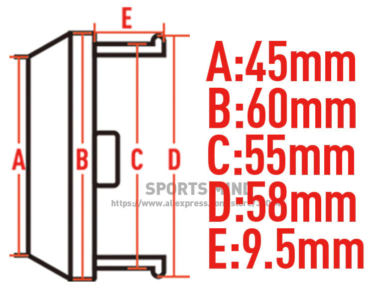 Black badge sticker for Alfa Romeo Giulietta rear window and trunk side