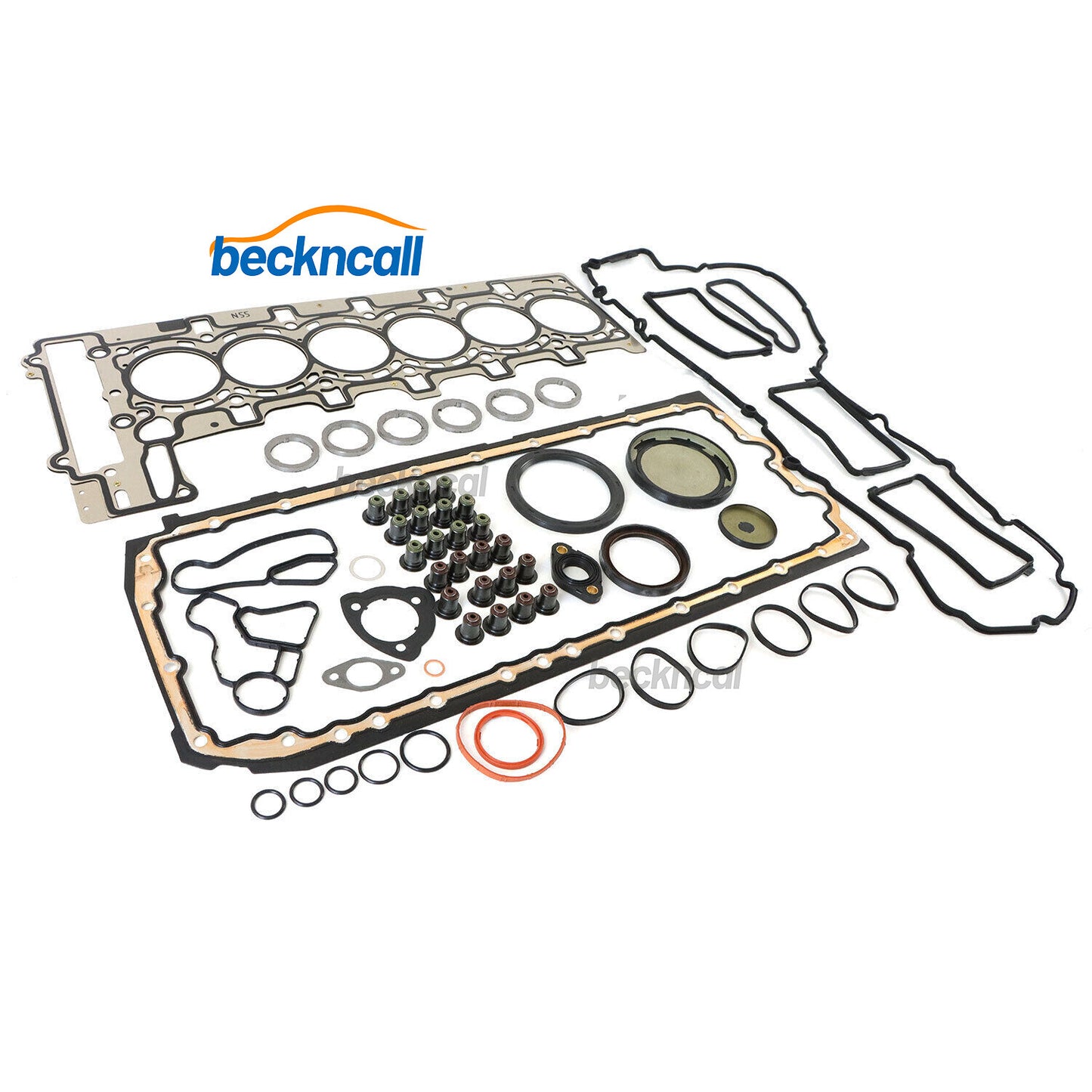 N55 3.0L Engine Gasket Seal Kit Head Bolts for BMW 335i X3 X5 X6 E90 F10 F30