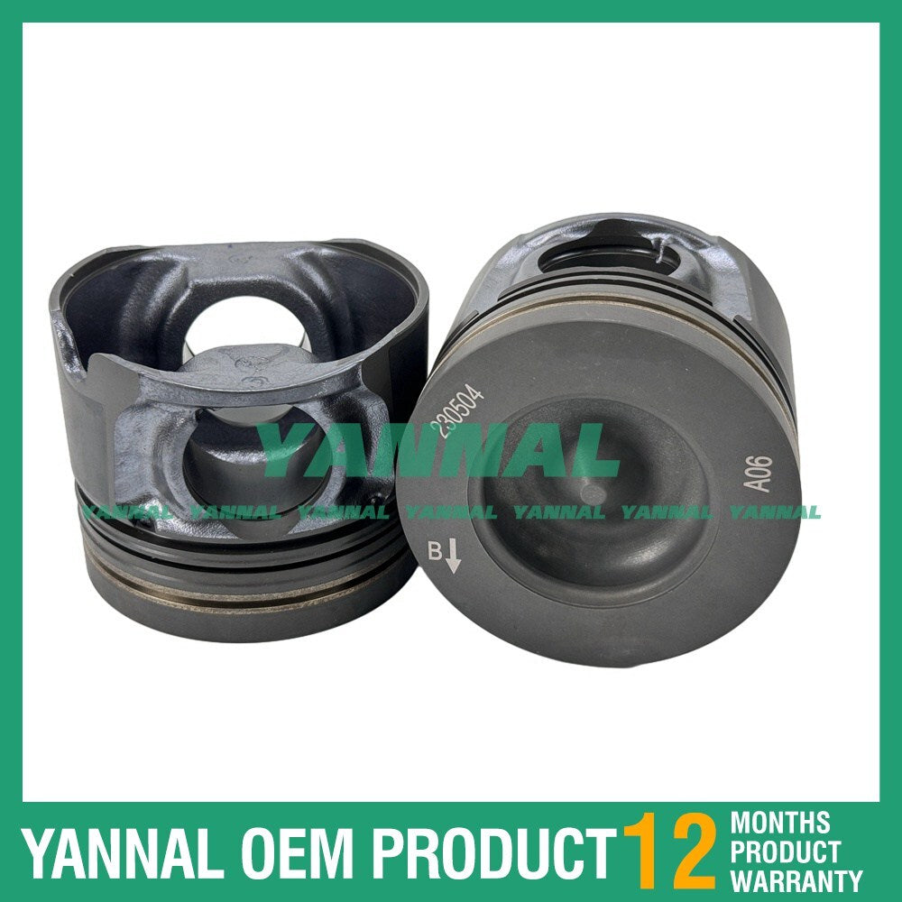 4X Piston std, 93.5mm in size, for JAC HFC4DE1 diesel engine notebook computer parts.