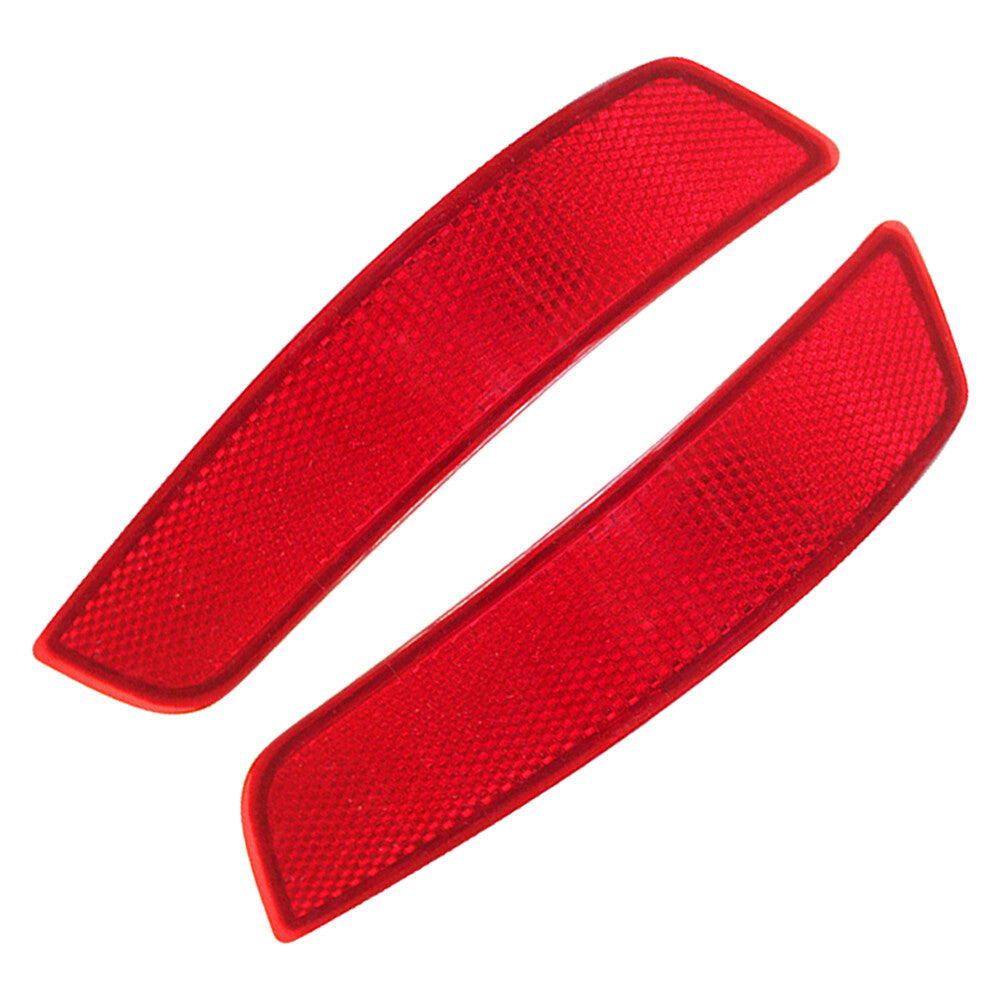 Pair for Lexus ES350 ES300h GS200t GS450h Rear Bumper Brake Light Reflector Red
