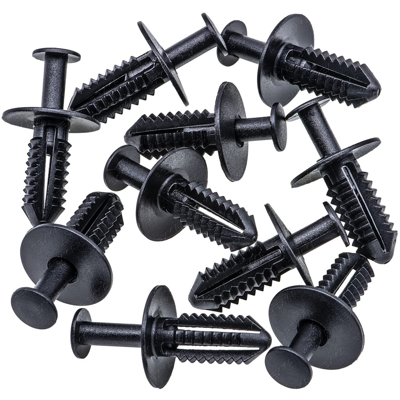 100 fasteners and rivet clips for Mercedes-Benz fender liner lining 1249900492