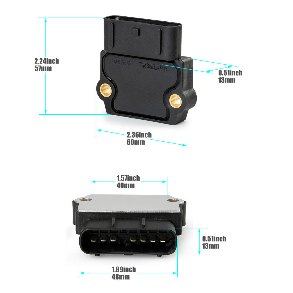 1-pack J722T ignition control module for Mitsubishi for Eagle Talon for Plymouth