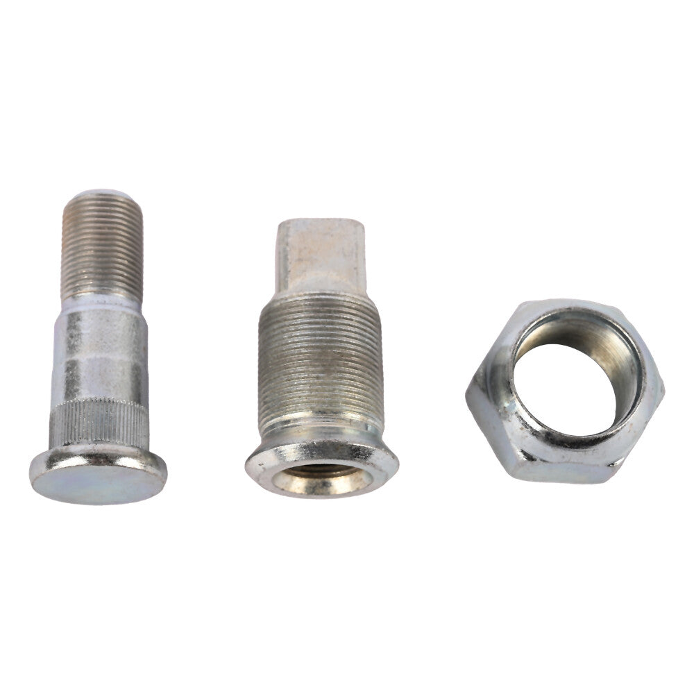 QTY6 Wheel Nuts Stud Kit Rear (Left Side) Fit for ISUZU NPR NPR-HD NQR NRR REACH