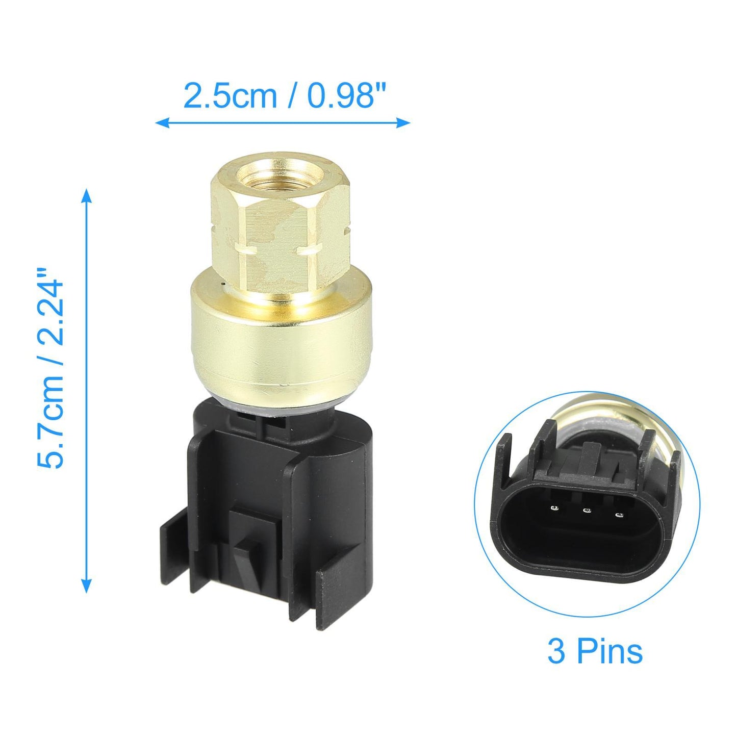 13579380 Vapor Canister Fuel Pressure Sensor Fit for Buick for Chevrolet for GMC Acadia