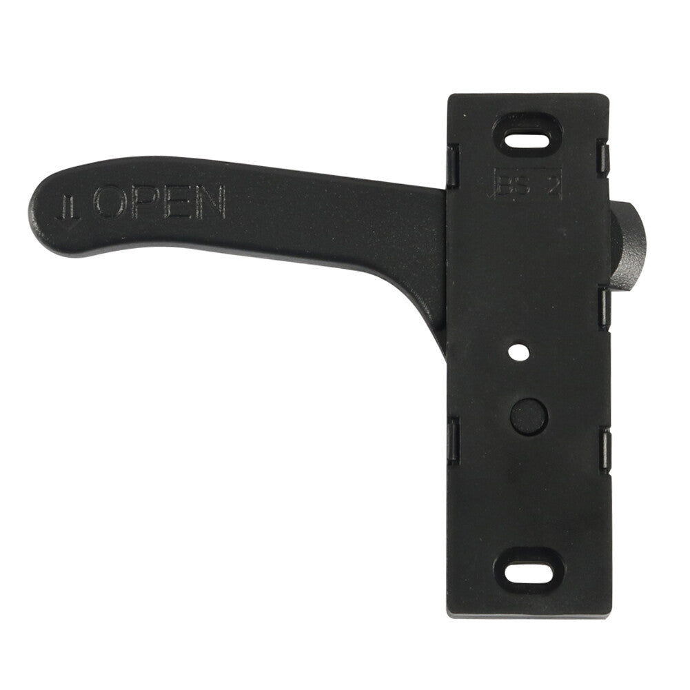 For Camper RV Screen Door Latch Right Hand Open Close Handle Kit Black Universal
