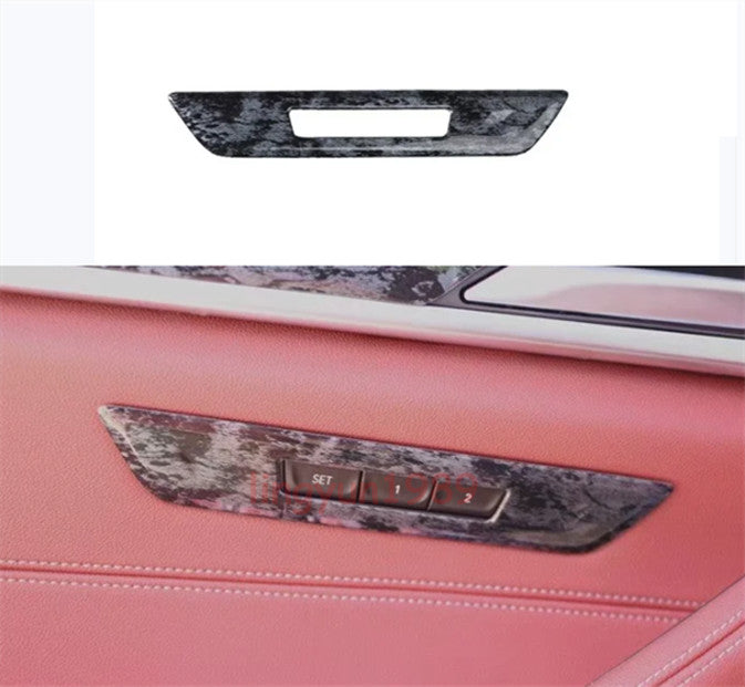 For 2018-23 for BMW 5 Series G30 Car Accessories Wood Grain Full Set Trims Kit Cover