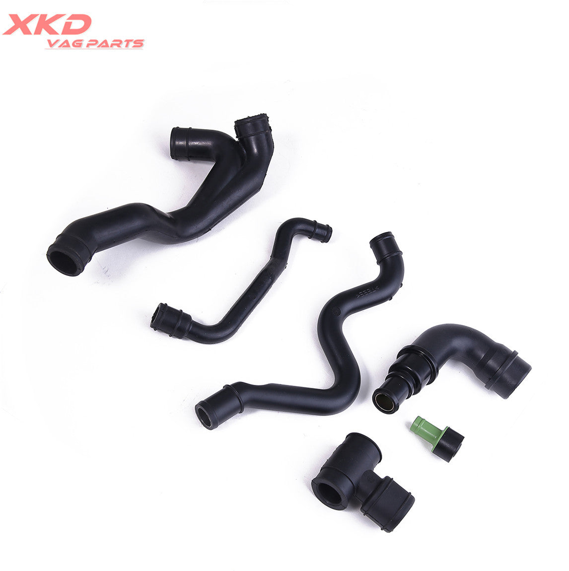 Fit for VW for Jetta for Golf for Bora 4 GTI 99-03 1.8T AWW AWP Crankcase Vent Hose Kit - 6 Pieces