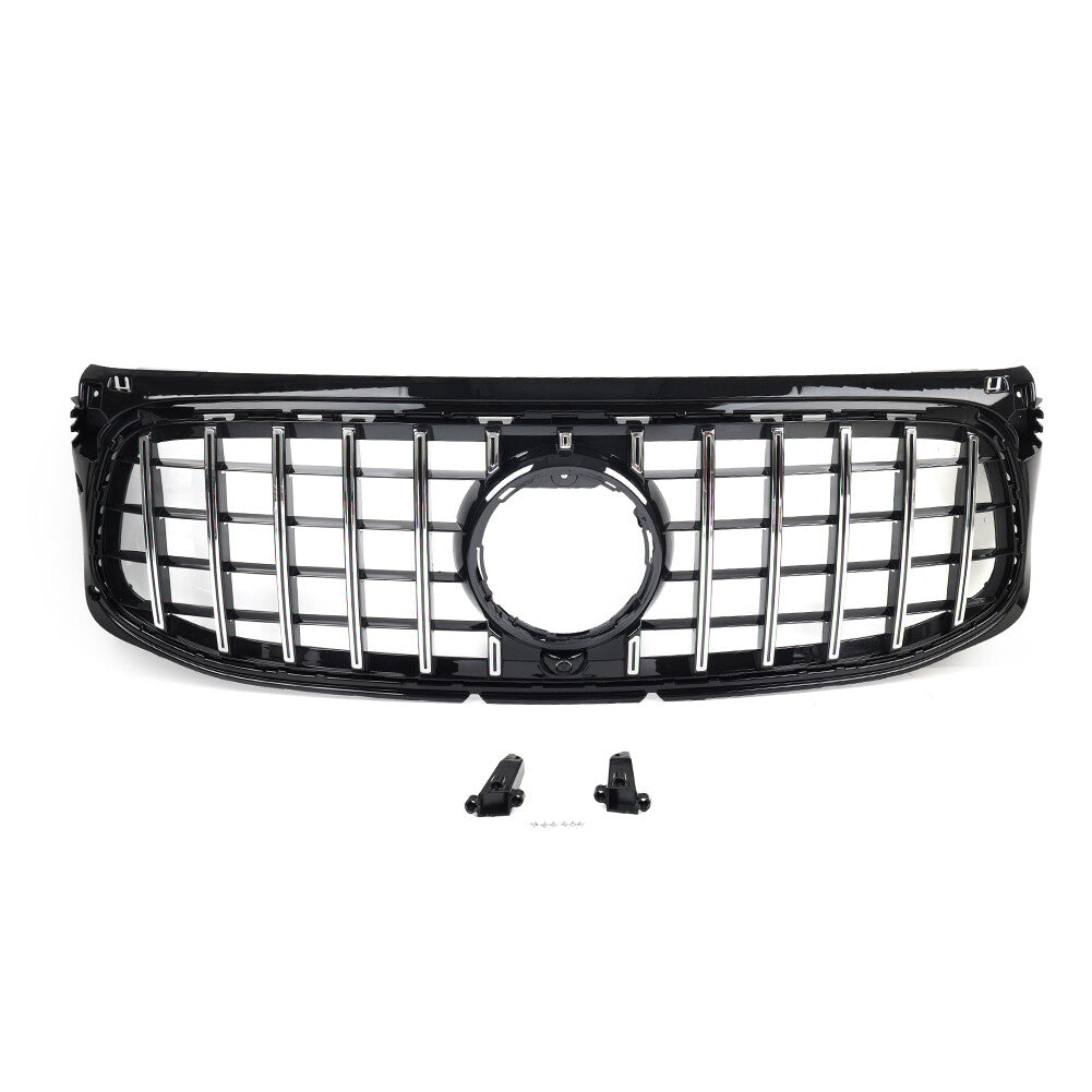 GTR Style Front Bumper Hood Grille for Benz GLB Class X247 GLB250 2020-2022