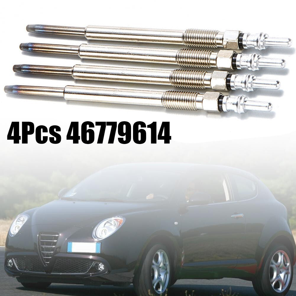 4Pcs/Set Car Diesel Heater Glow for Fiat 1.3 CDTI 46779614 Spare Parts