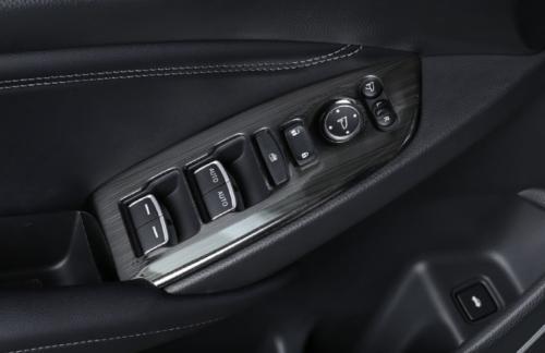 for Honda Accord 10th 18-2022 Black Titanium Window Lock Lift Panel Frame Trim
