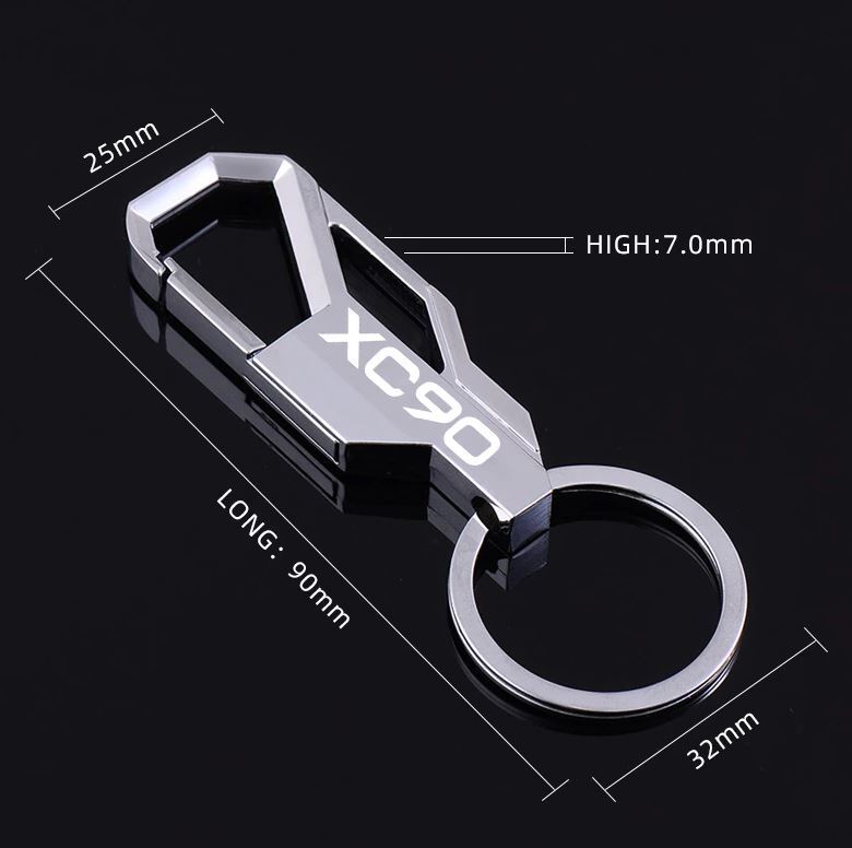 Car keychains, key rings, key fobs, car accessories, gifts, metal, suitable for V50