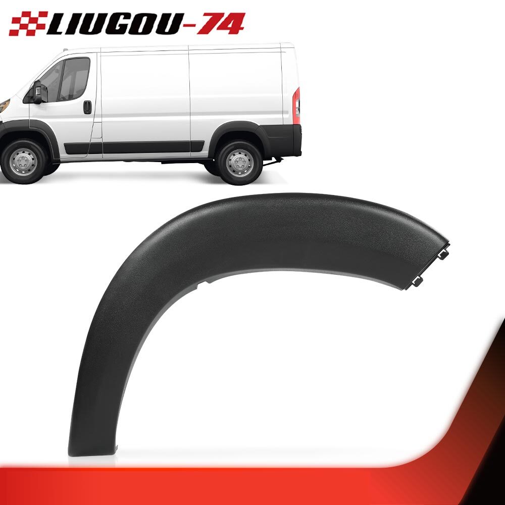 Left rear molded wheel trim fender flash suitable for Dodge for Ram Promaster 2019-2022