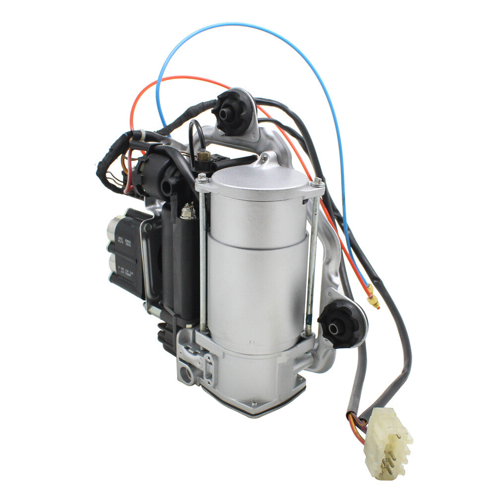Air Suspension Compressor Pump+Valve Block for BMW X5 E53 E65 E66 E39 2Corner