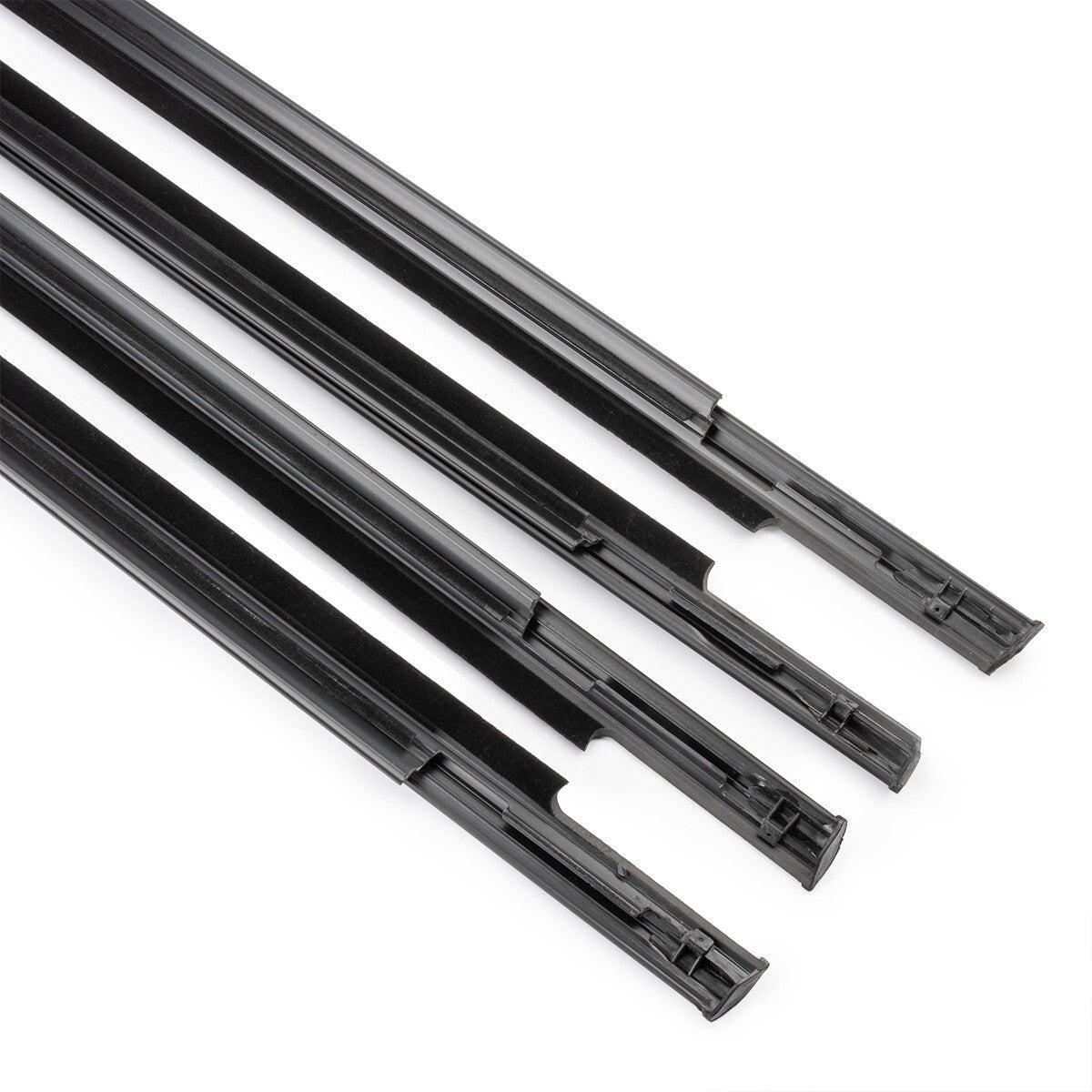 4x for Mitsubishi Lancer 5757A017 Outside Window Weatherstrip Seal Belt Molding