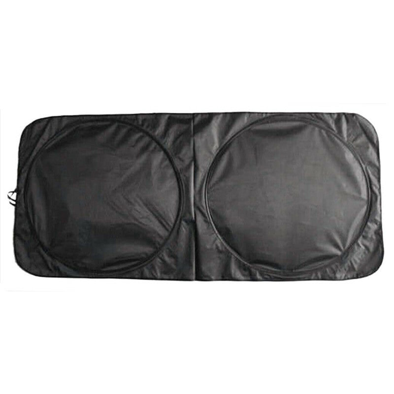 1Pcs Car Windshield Sunshade Nylon Polyester Heat Block Heat Foldable Sun Shield