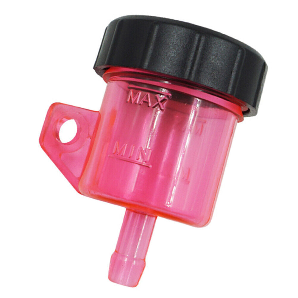 Motorcycle ABS Oil Cylinders Reservoir Front Brake Clutch Tank Fluid Cup Red