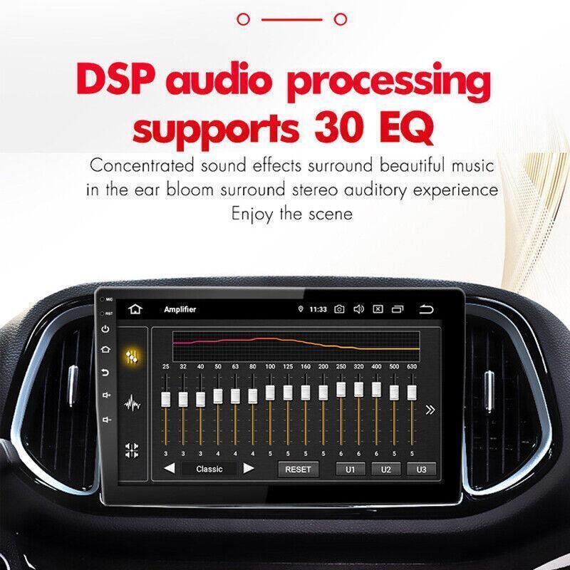 9 DSP Android 10.1 Car GPS AM FM Radio Fit for Mercedes-Benz for Smart Fortwo 15-18