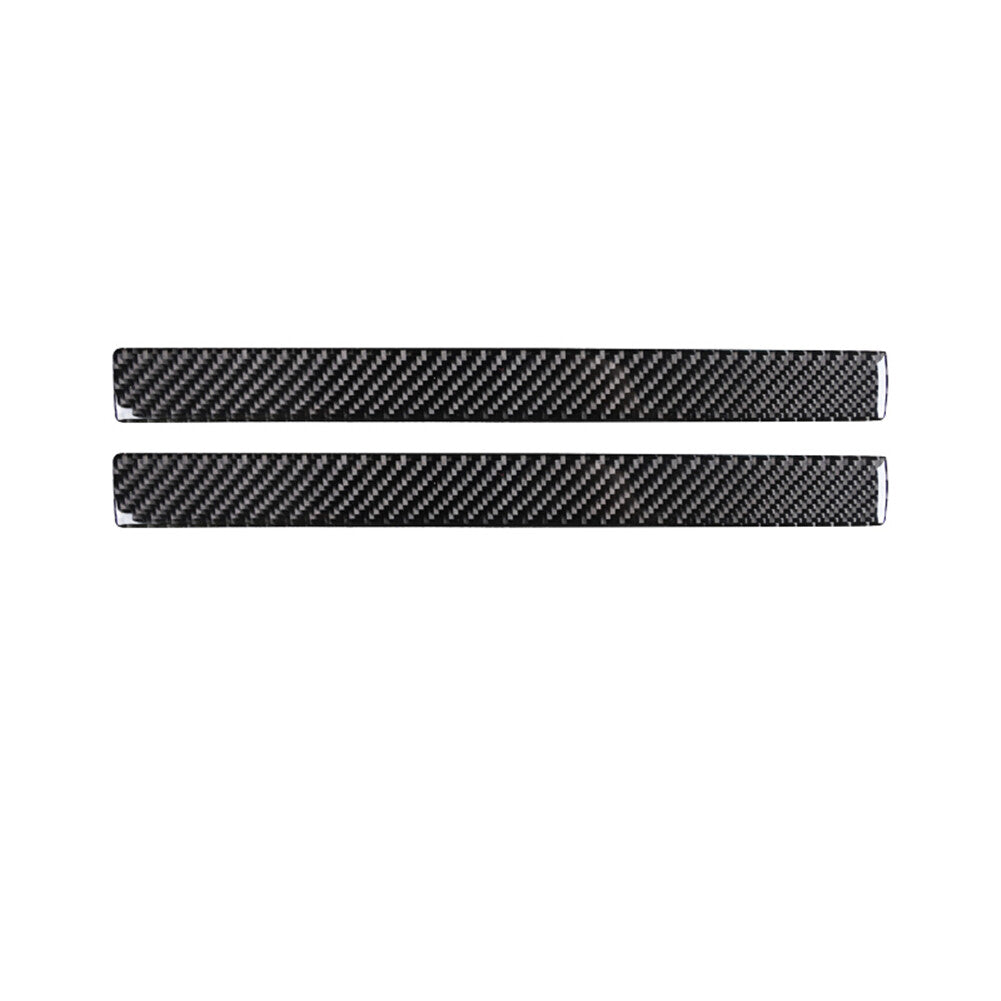 Carbon Fiber Door Sill Accent Cover Trim for ford for Mustang Mach-E 2021-2022