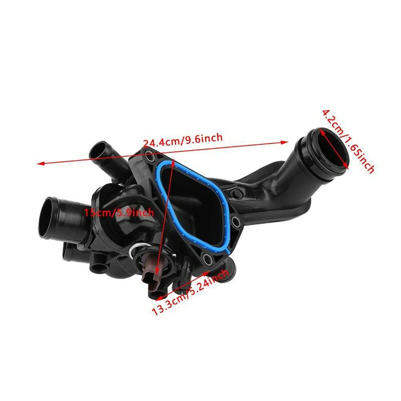 Coolant Thermostat Housing For 2007 -2013 for Mini Cooper for Peugeot 308 508 2008 3008