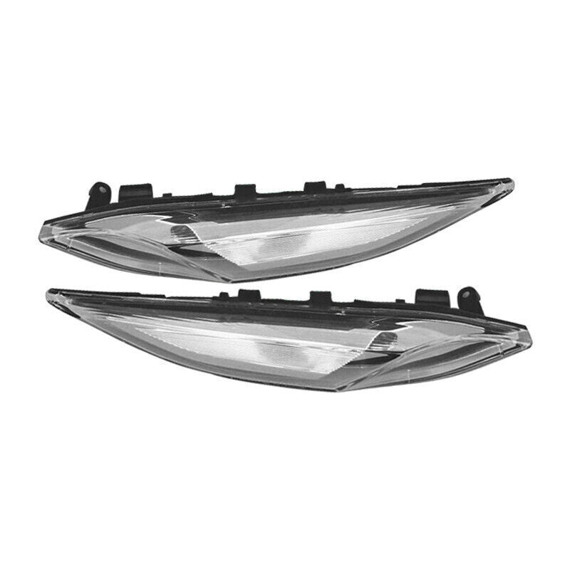 Pair for Porsche 958 for Cayenne 2011-2014 Clear Side Marker Lights Lens Fender