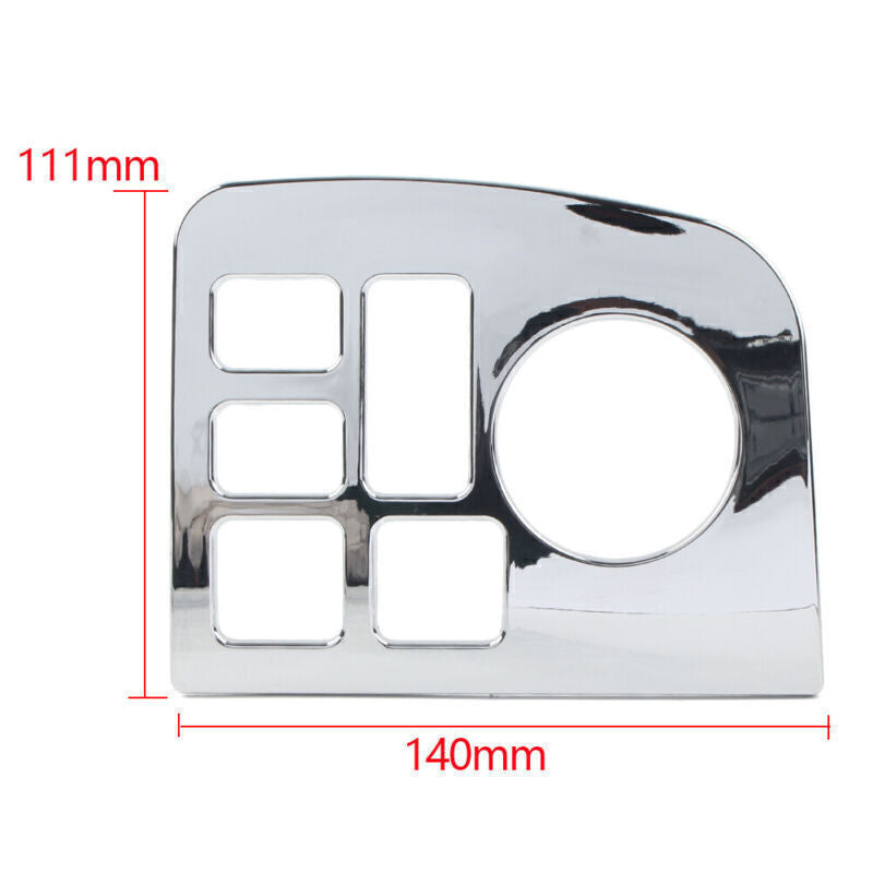 Left Right Side Fairing Chrome Control Accent for Honda Goldwing GL1800 01-11
