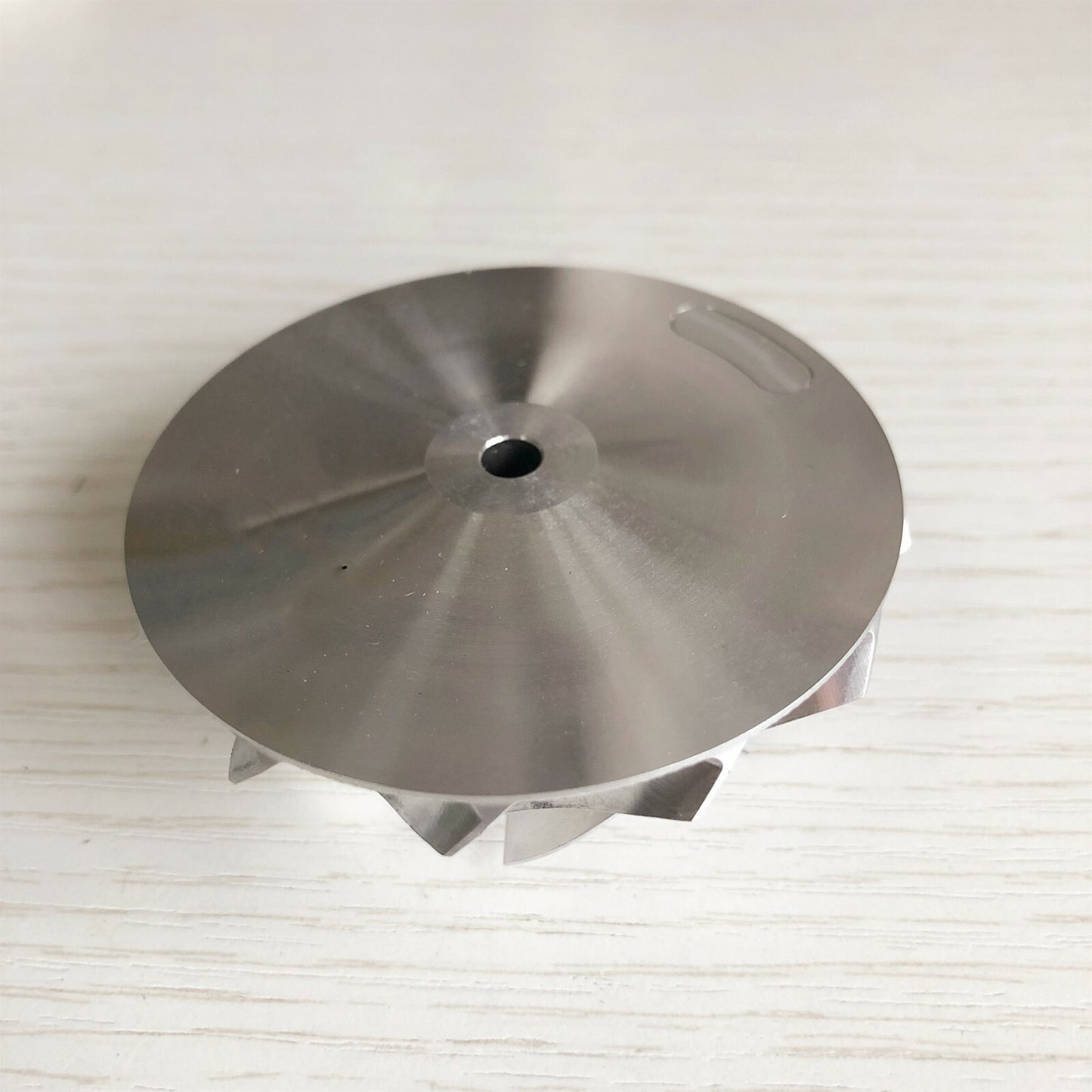 TD04HL Reverse 47.10/63.40 mm 6+6 Blade Turbine Milling/Burnt Compressor Wheel
