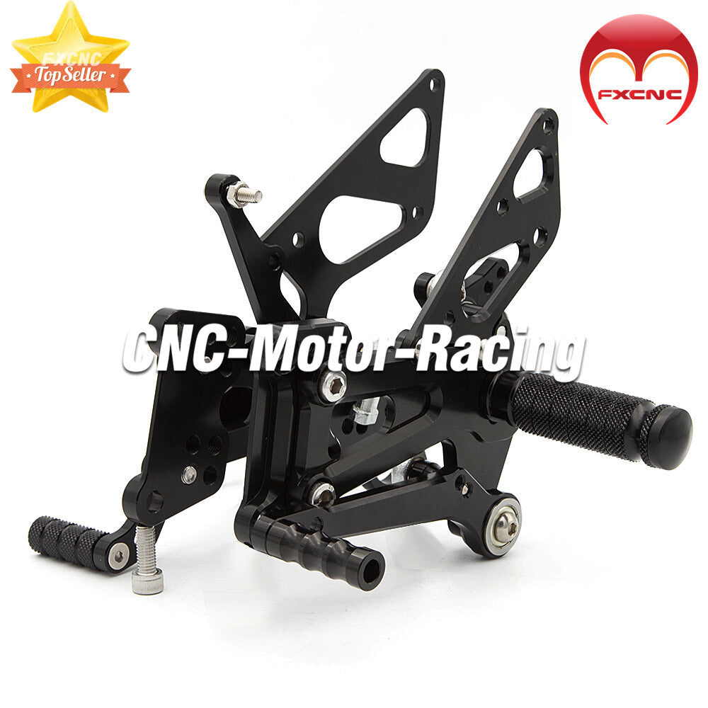 CNC geared footrest and foot spike kit for BMW S1000R 2009-2014 2012 2013