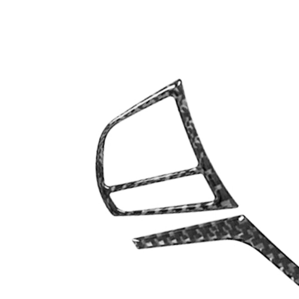 Carbon Fiber Interior Steering Wheel Cover Trim for Bmw X3 F25 X4 F26 2011-2017