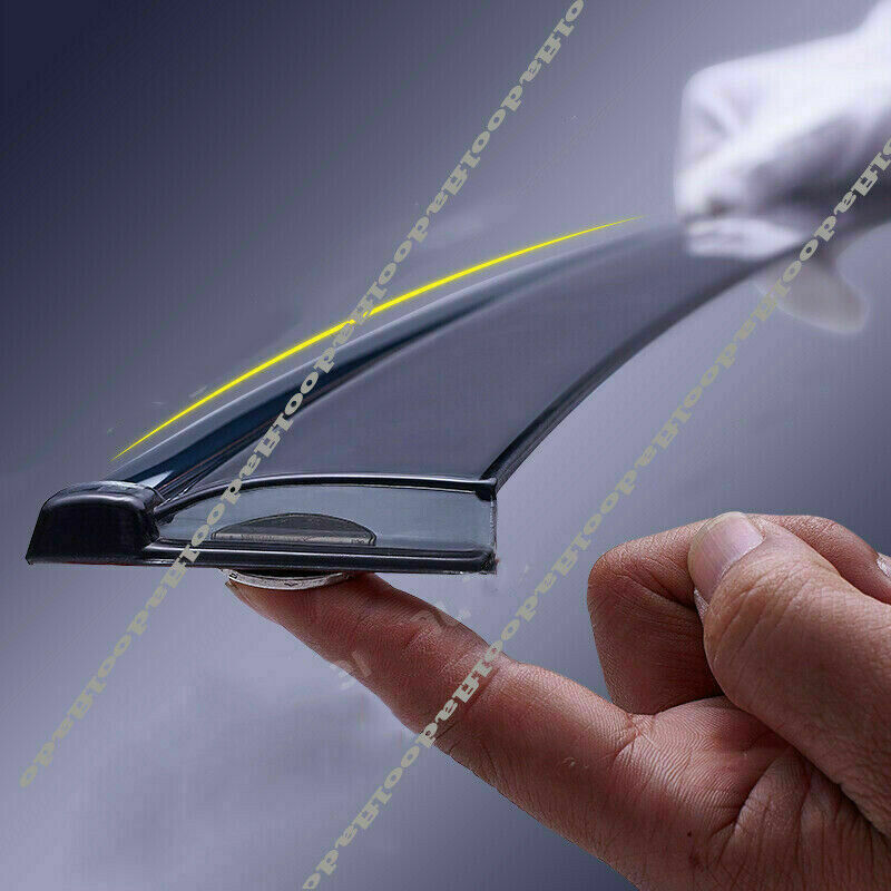 Window Visor Deflectors Vent Sun Rain Wind Guard for Toyota Highlander 2020-2023