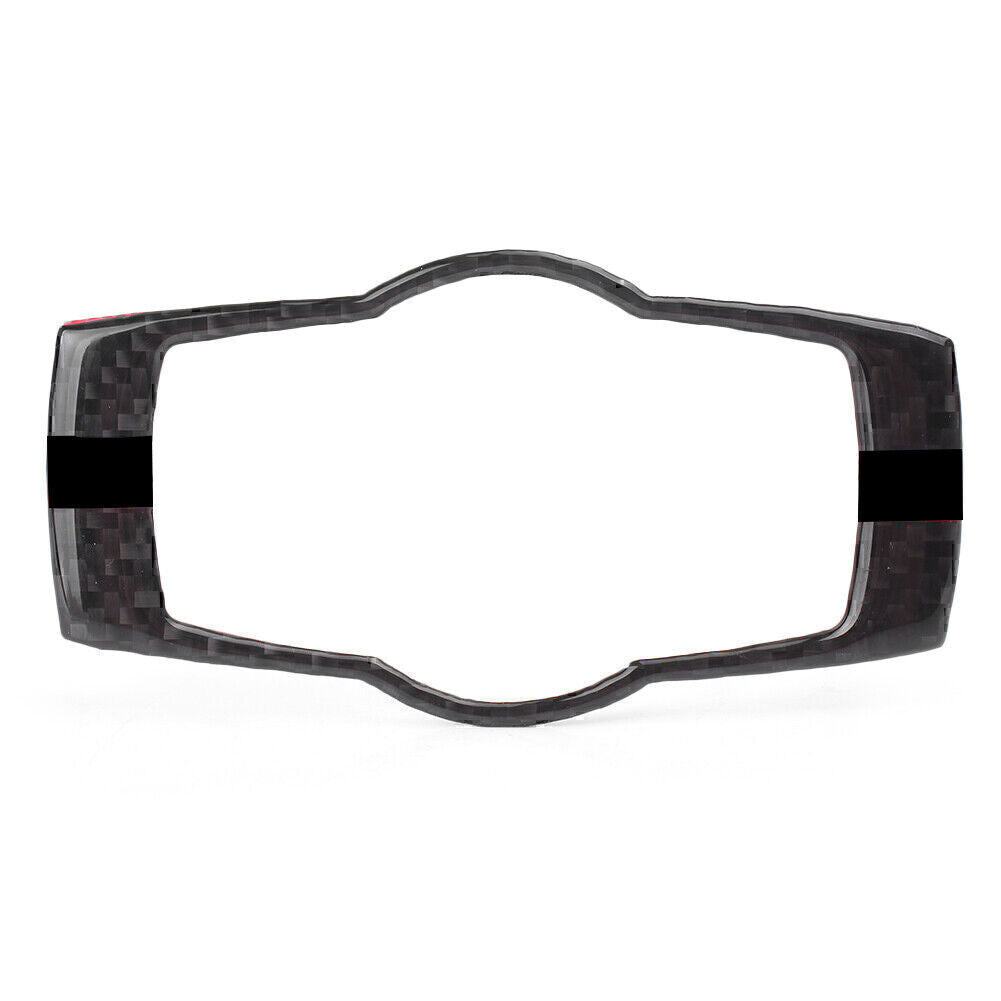 Car Headlamp Switch Button Frame Cover Trim fit for BMW 3 series E90 Carbon Fiber