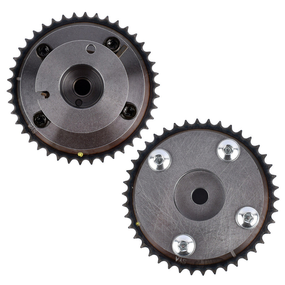 2x Intake Exhaust CVVT Gear Set For 14-19 for Hyundai for Elantra for Tucson for Kia Forte Soul