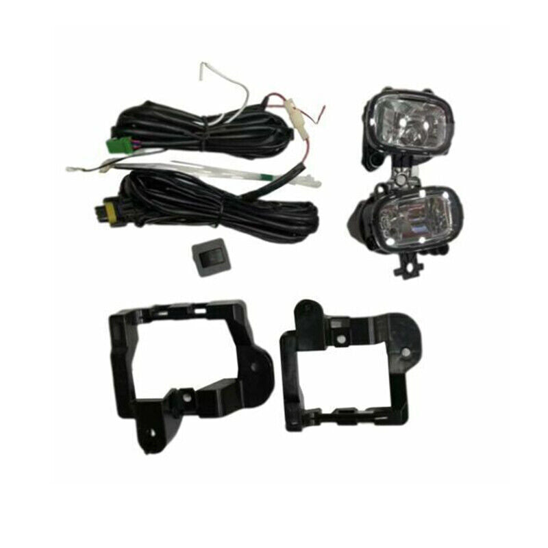 1Set Front Bumper Fog Lights Signal Lamps w/Harness for Nissan Rogue 2021-2023