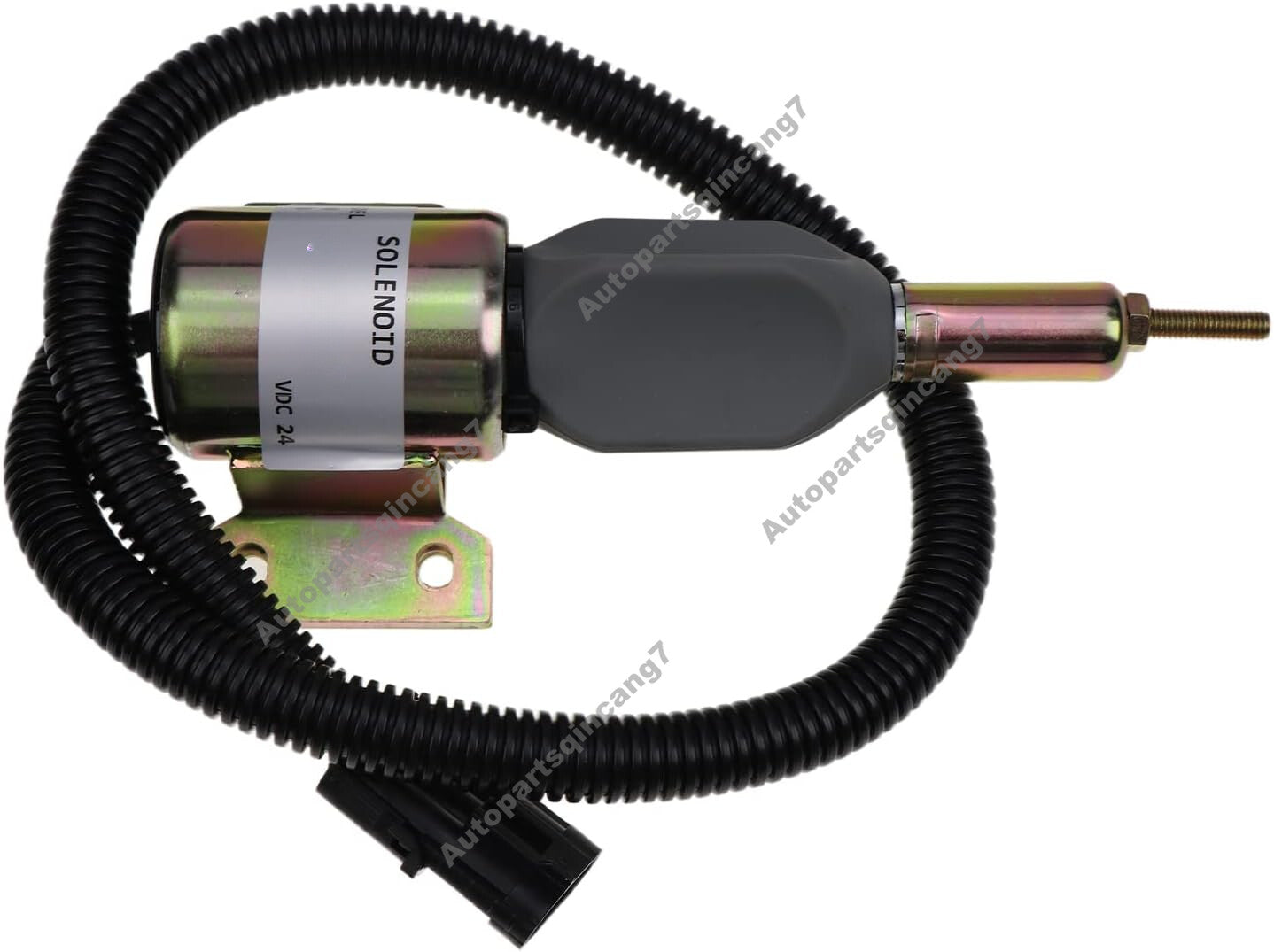 24V Fuel Shutoff Solenoid 3935432 SA-4892-24 for Engine 6B5.9 6BT5.9