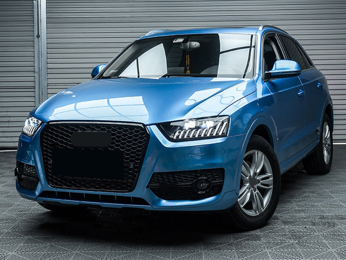Sequential LED DRL projector headlight assembly for Audi RS models from 2013 to Q3 2018.