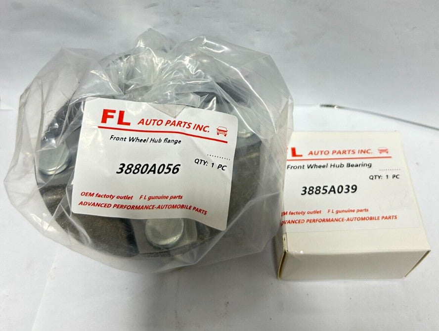 Front Wheel Hub Bearing for Mitsubishi Mirage 2014 2015 2016 2017 2018 Pair