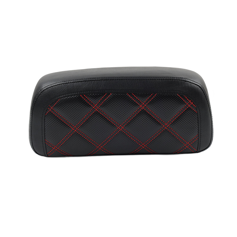 PU Leather Tour Pak Trunk Backrest Pad for Harley Street Glide Road Glide FLTRX